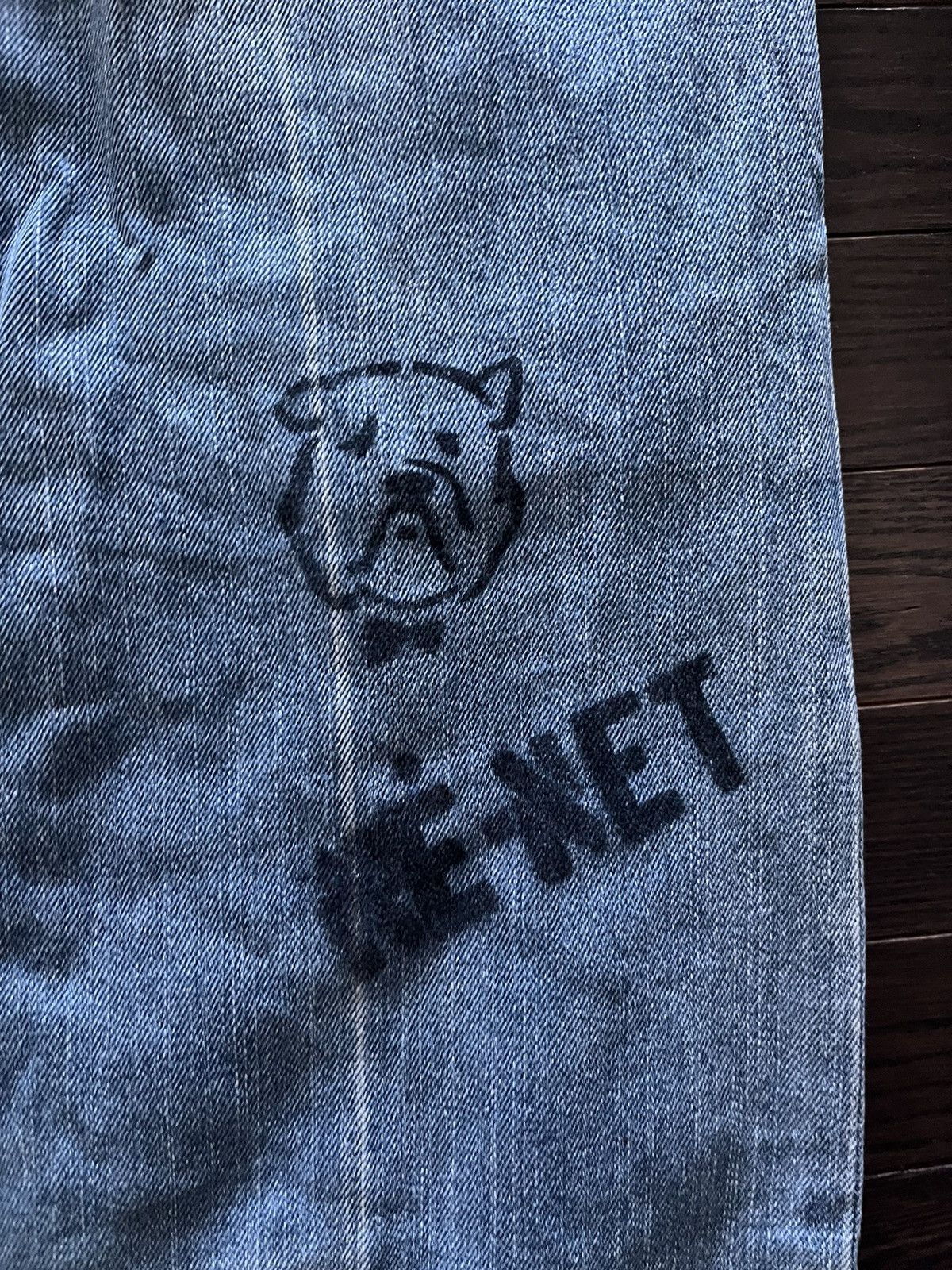 Issey Miyake Ne-Net Patchwork Denim Size US 28 / EU 44 - 5 Thumbnail
