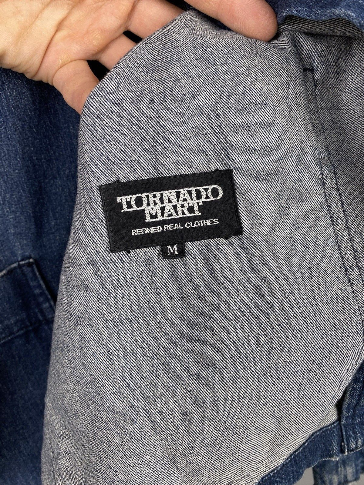 Tornado Mart Tornado Mart Japanese Cotton Washed Denim Jacket Size US M / EU 48-50 / 2 - 18 Thumbnail