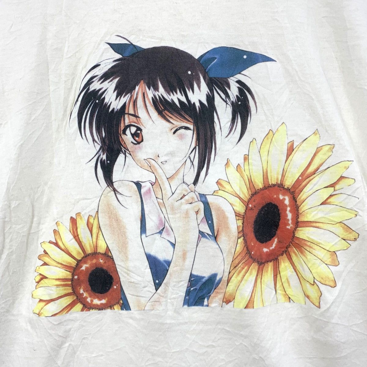 Vintage Vintage SENTIMENTAL GRAFFITI GAME Kaho Mori Tee Shirt Size L / US 10 / IT 46 - 3 Thumbnail