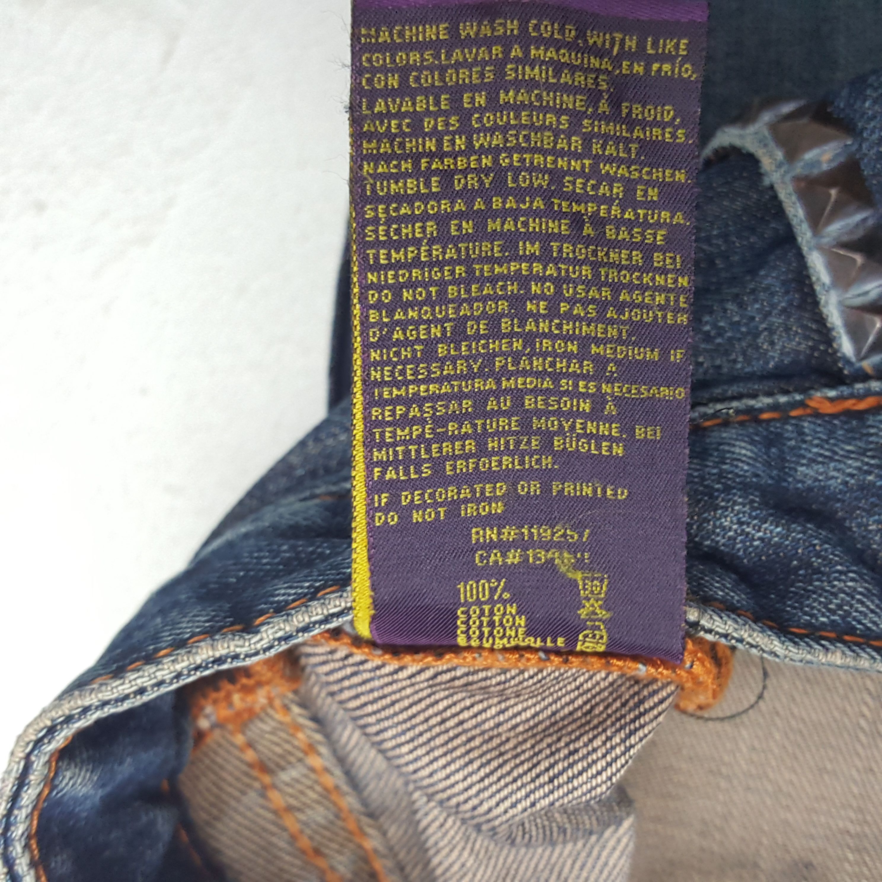 Christian Audigier Vintage Ed Hardy by Christian Audiger Denim Jeans Size US 30 / EU 46 - 9 Thumbnail