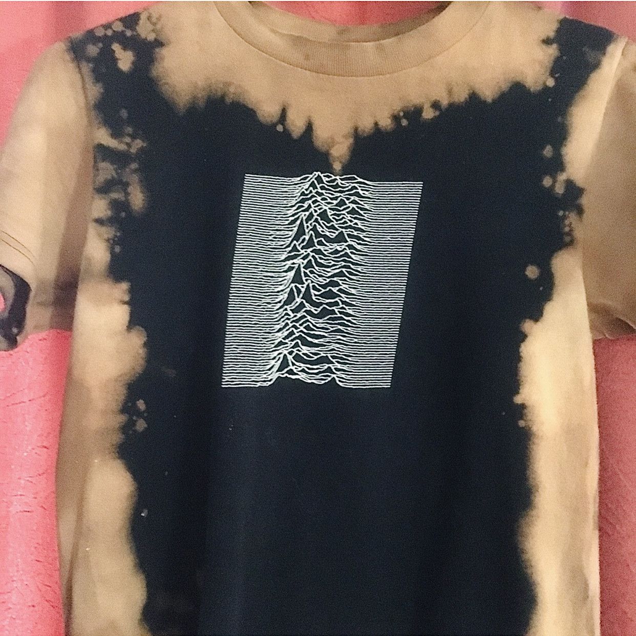 Vintage Vintage Bleach Tie Dye Joy Division T Shirt 2002 Size US XS / EU 42 / 0 - 1 Thumbnail