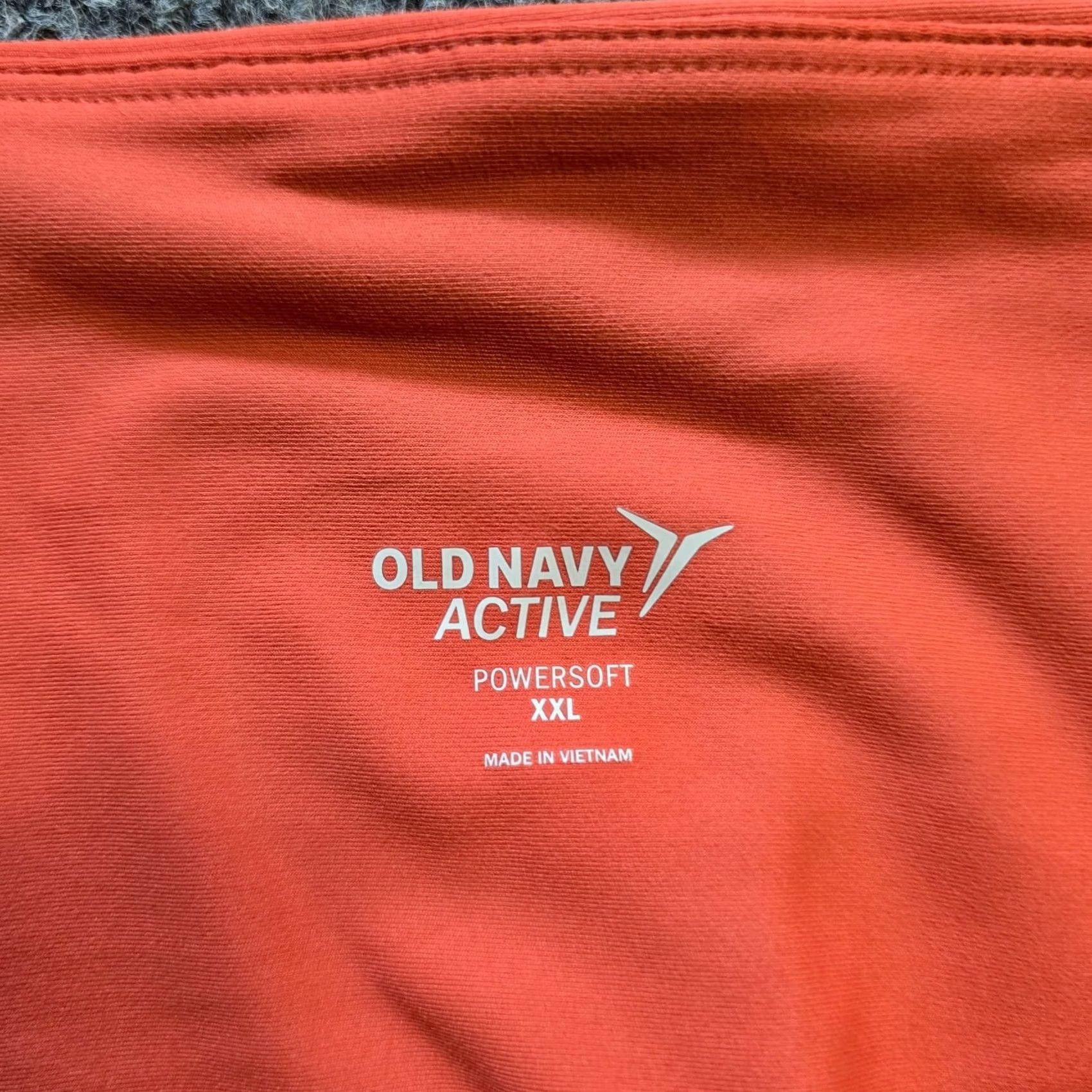 Old Navy Old Navy Pants Womens XL/2XL Orange Cropped Powersoft Stretch Athletic Casual Tapered Inseam 26in Pockets Size 40" / US 18 - 5 Thumbnail