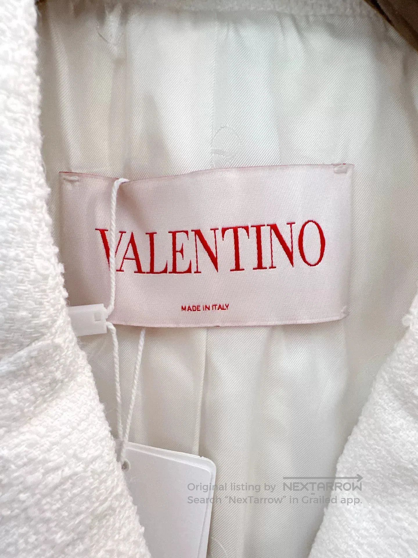 Valentino VALENTINO White Preppy Blazer 38 Sun Yizhen. Size S / US 4 / IT 40 - 6 Thumbnail