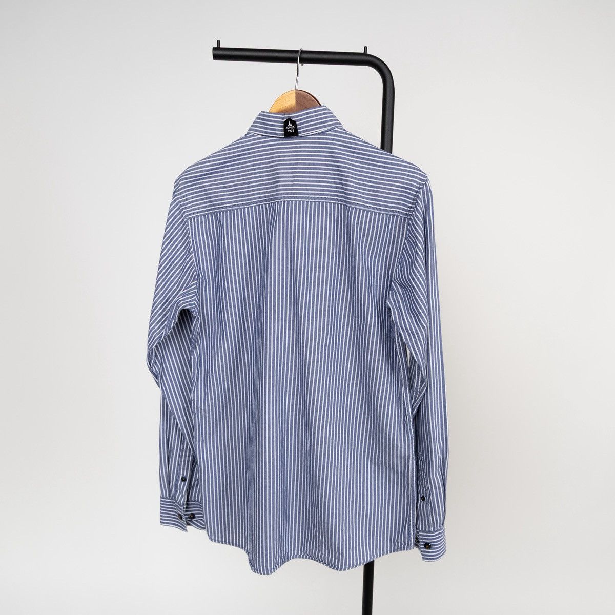 Jack & Jones Jack&Jones Core Lab Pack Mens Striped Shirt Button Down Size US M / EU 48-50 / 2 - 2 Thumbnail