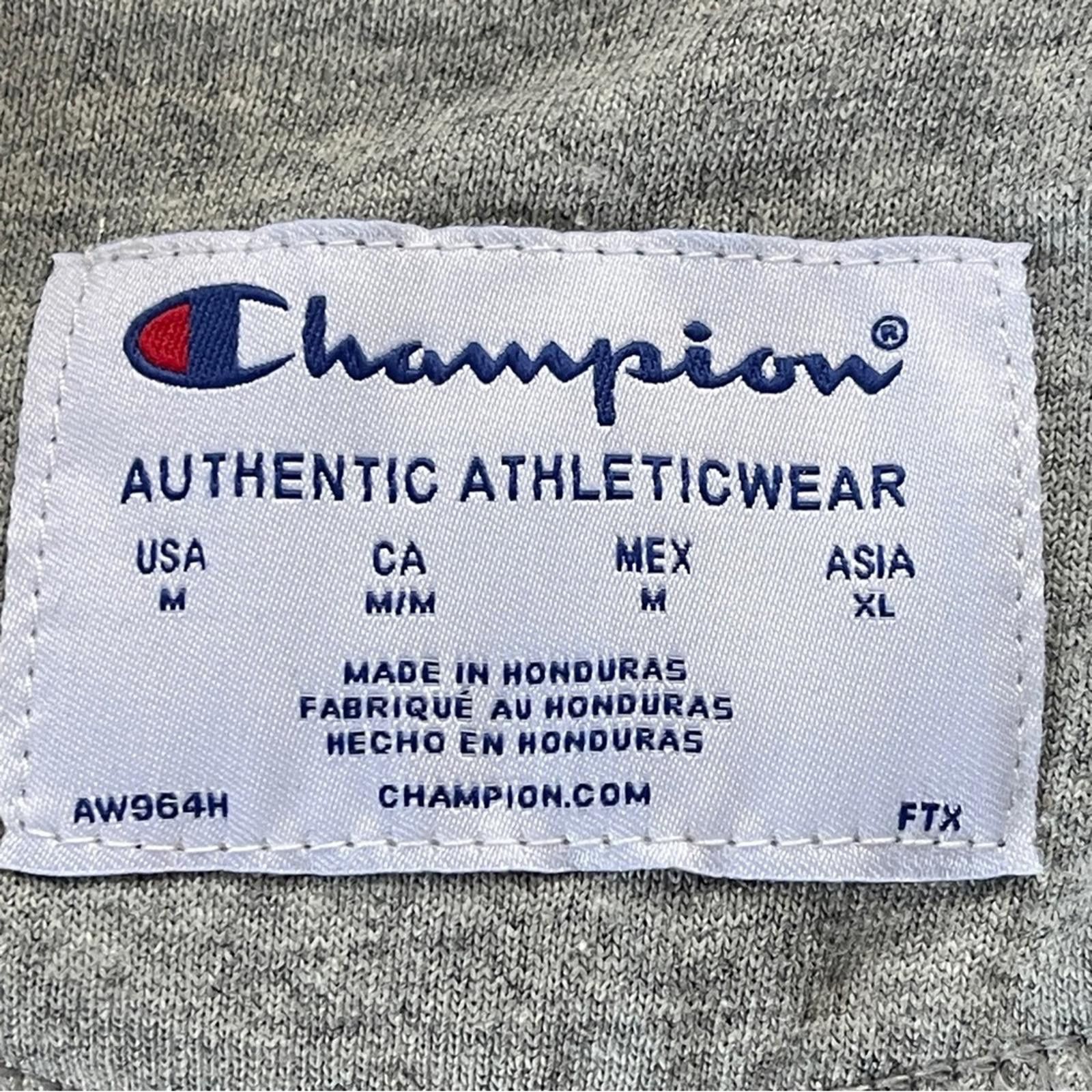 Champion Champion Gray Athletic Hoodie NWT size M Size ONE SIZE - 6 Thumbnail