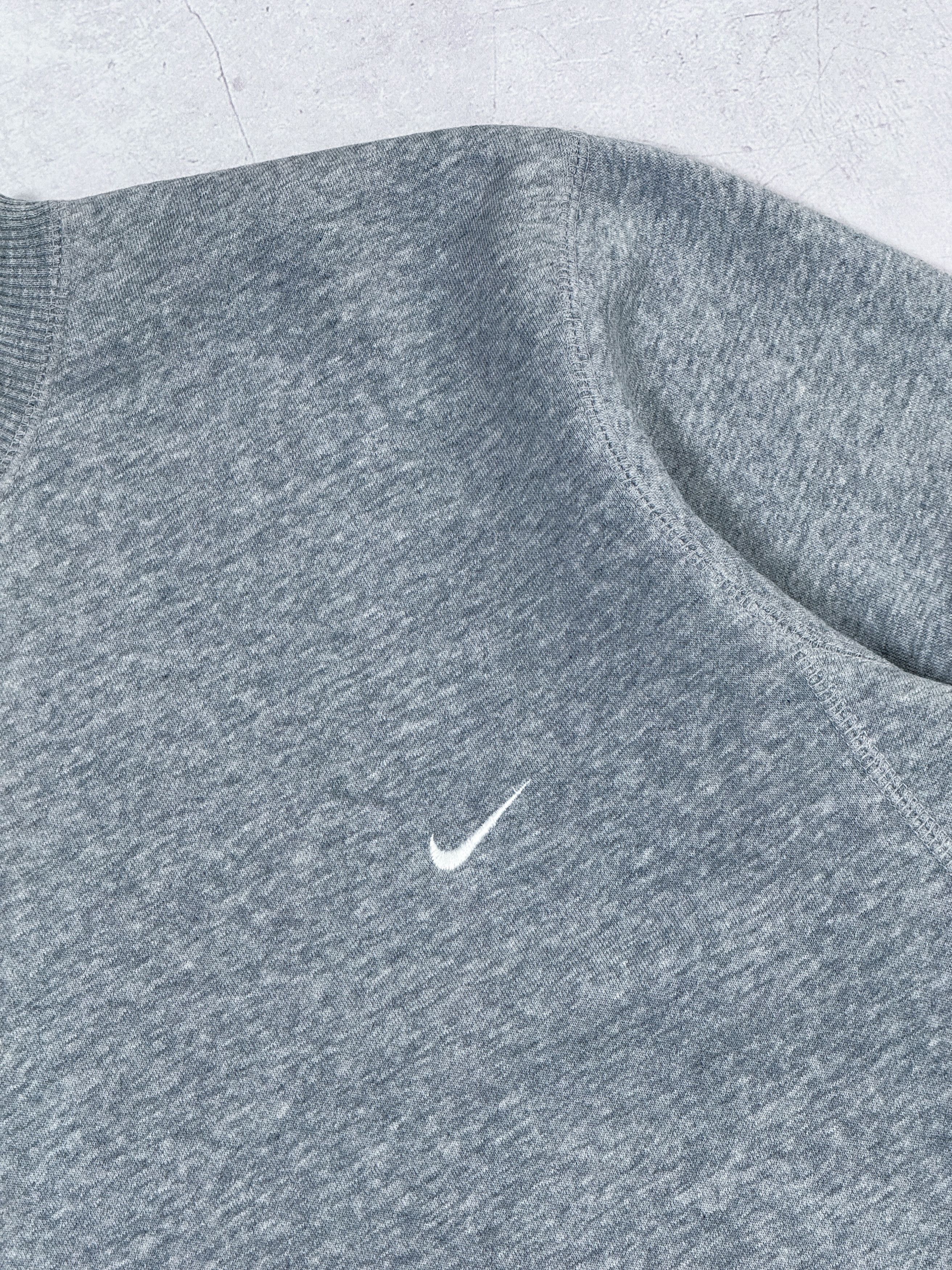 Nike × Vintage Y2K Nike Sweatshirt Small Swoosh Logo Basic Size US L / EU 52-54 / 3 - 5 Thumbnail