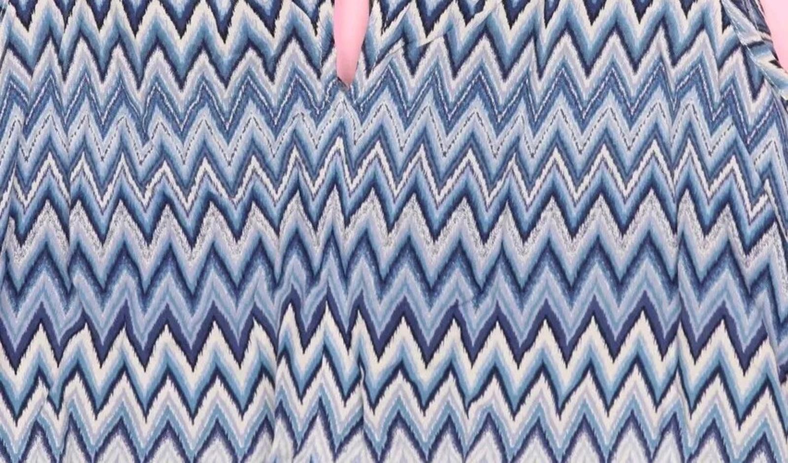 Lucky Brand Lucky Brand Womens Blouse Top Zig Zag Chevron Pattern Sz XS Size XS / US 0-2 / IT 36-38 - 7 Thumbnail