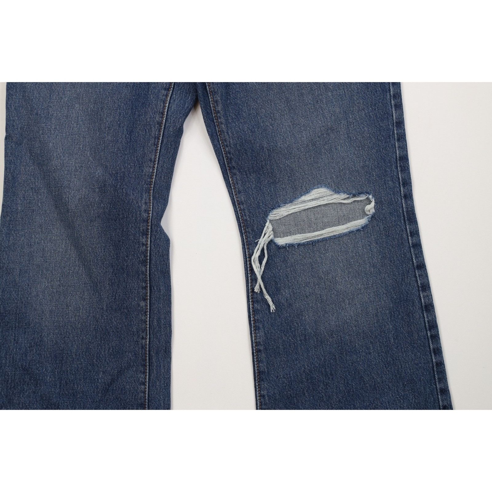 Levi's Deadstock New Levis 94 Baggy Bootcut Wide Leg Jeans Size 27" / US 4 / IT 40 - 4 Thumbnail