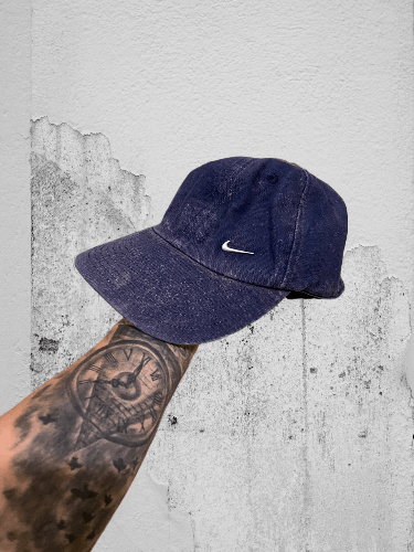 Nike × Vintage Nike Vintage Mini Swoosh Cap Hat Size ONE SIZE - 1 Thumbnail