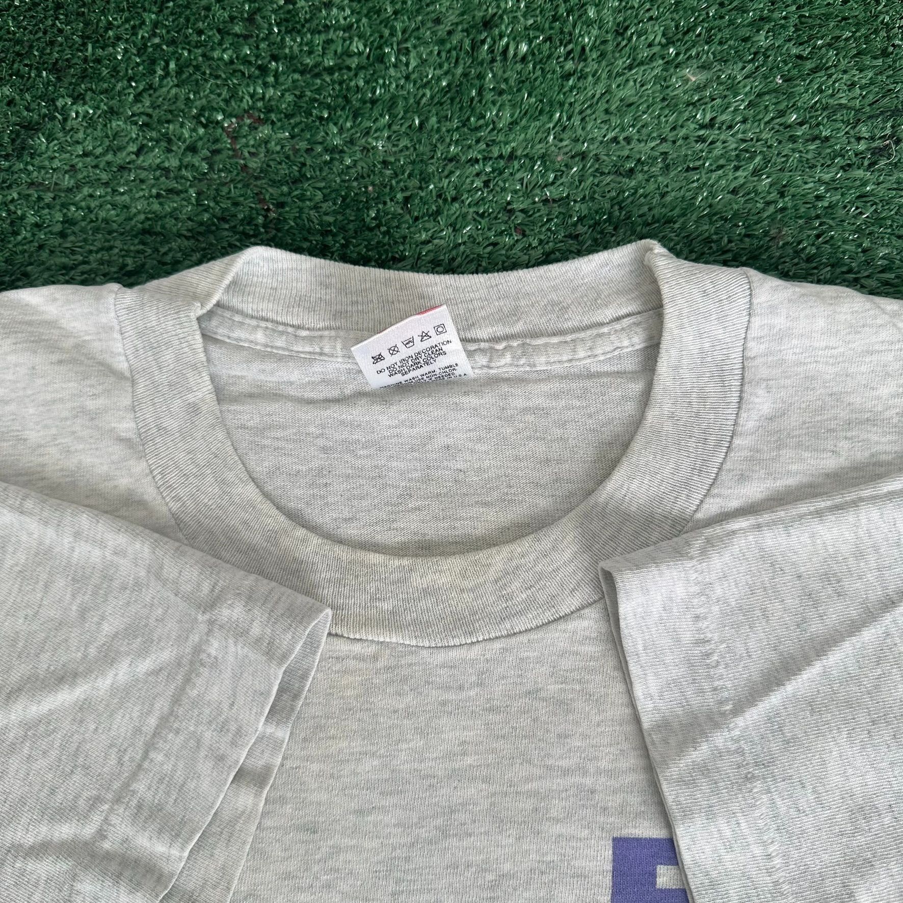 Fruit Of The Loom Vintage 90s Fat Tuesday Destin Florida T-Shirt Single Stitch Size US L / EU 52-54 / 3 - 5 Thumbnail