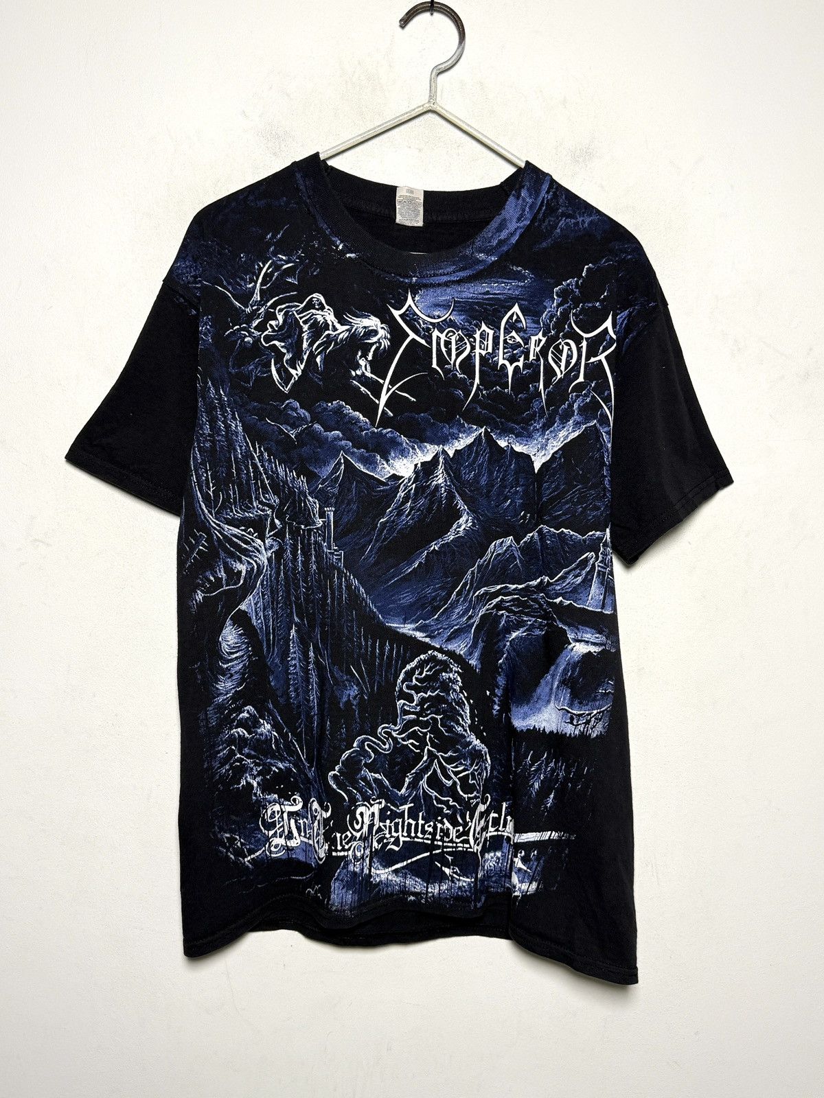 Band Tees Emperor “In the Nightside Eclipse” all-over print band tee Size US L / EU 52-54 / 3 - 1 Thumbnail