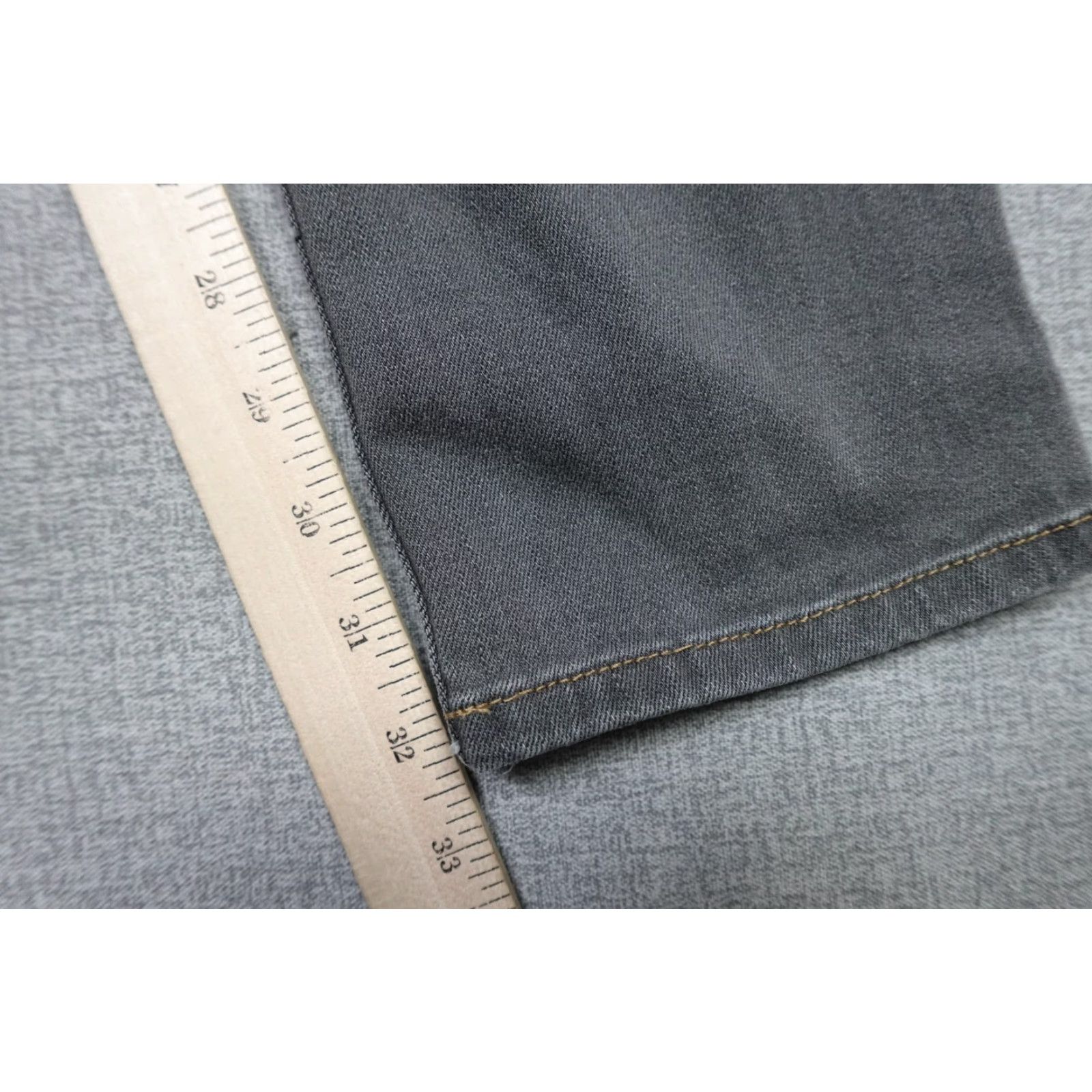 Carhartt Carhartt Jeans Womens 18 Gray Slim Skinny Dark Wash 90s Vintage Theme USA 5-Pocket Mens Womens Girls Boys Size 40" / US 18 - 7 Thumbnail