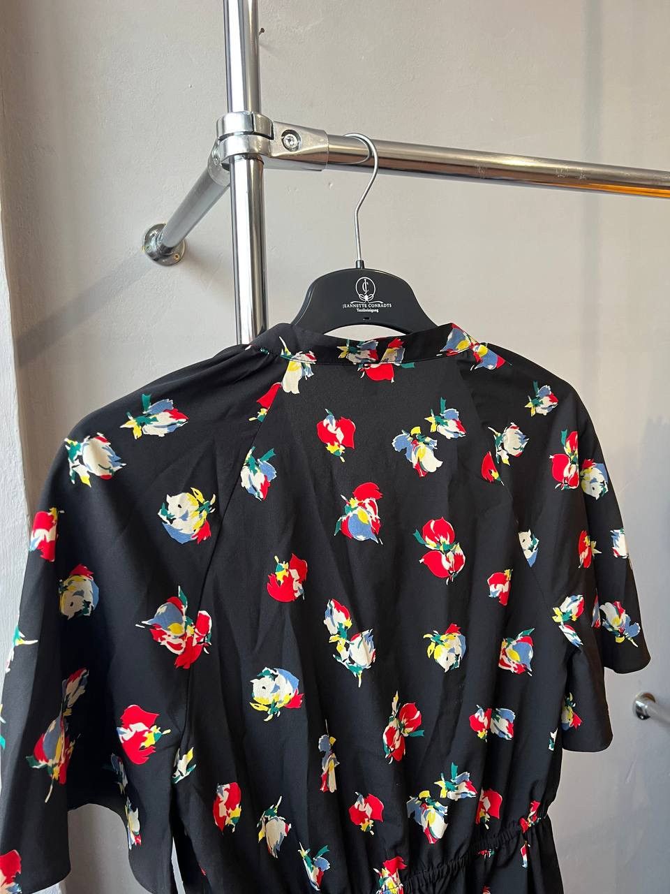 Lauren Ralph Lauren LAUREN RALPH LAUREN BLACK LABEL BLACK FLOWERS ART DRESS SZ 4 Size S / US 4 / IT 40 - 13 Thumbnail