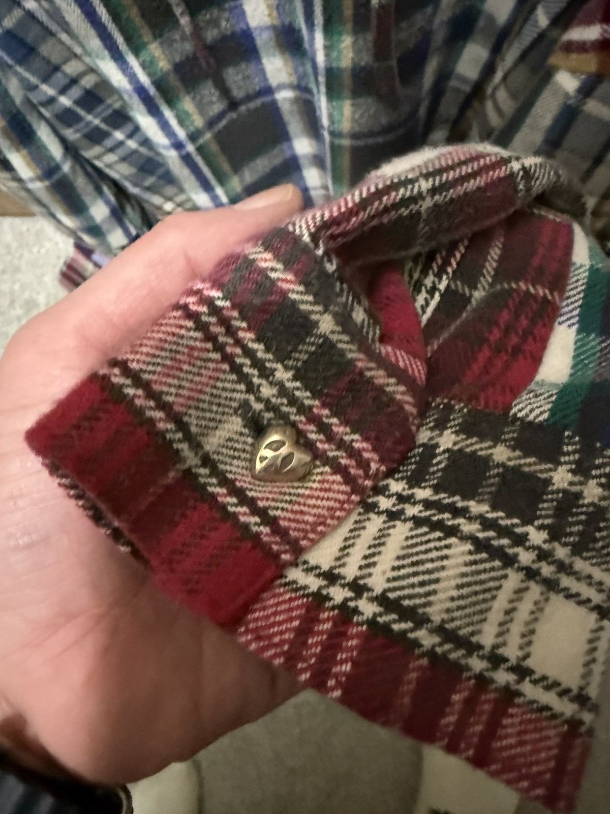 READYMADE Readymade African Flannel Shirt Size US XL / EU 56 / 4 - 5 Thumbnail