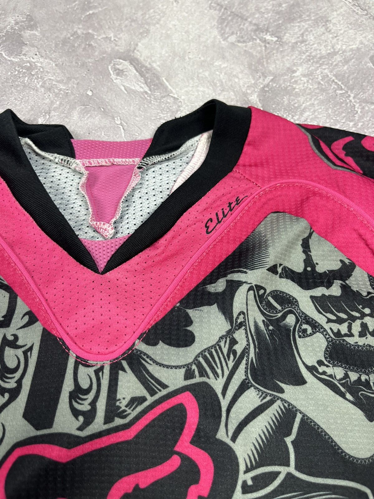 Fox Racing Fox Riders Co Thermal Longsleeve Jersey Womens Black/Pink Size M / US 6-8 / IT 42-44 - 5 Thumbnail