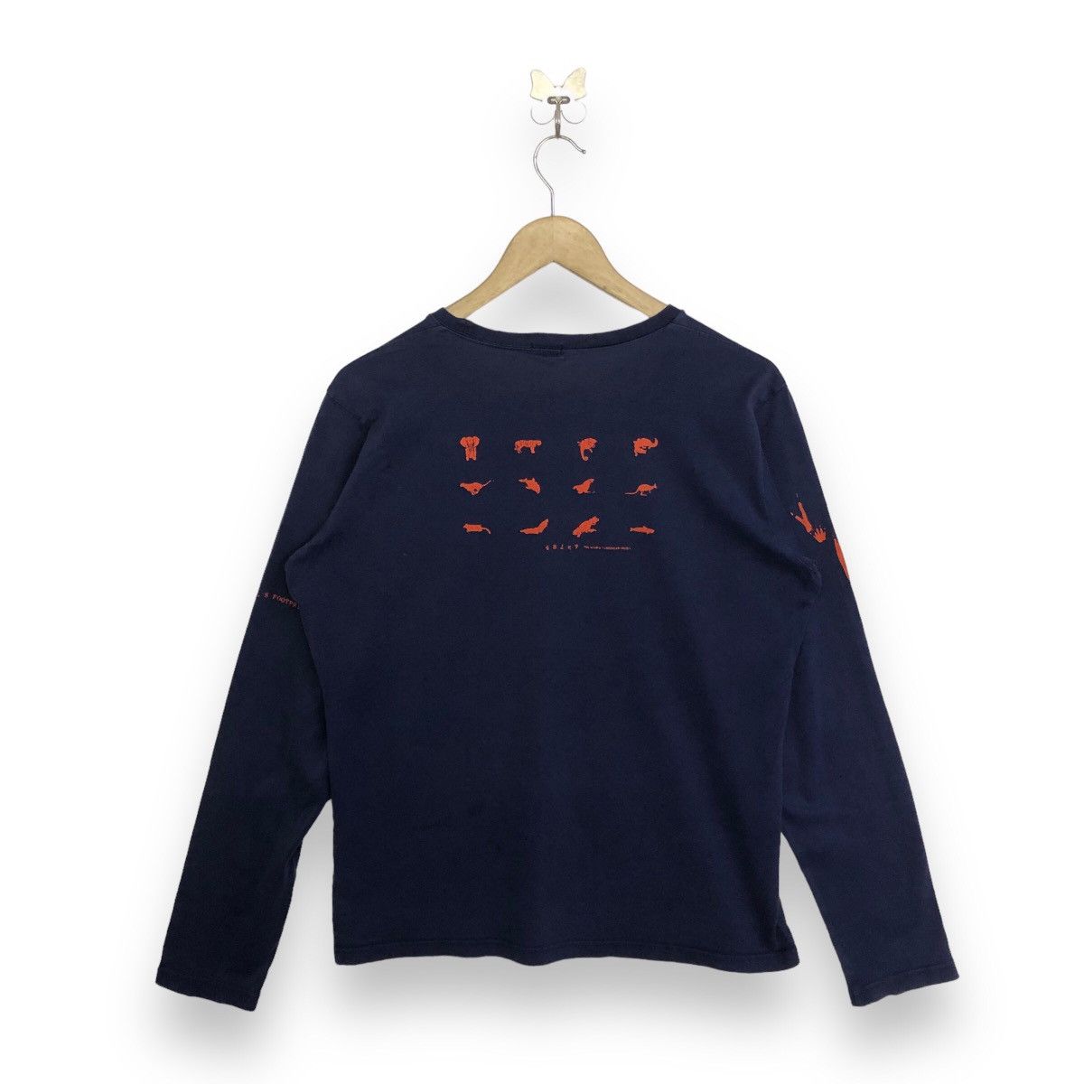 Designer × Japanese Brand × Yohji Yamamoto Yohji Yamamoto AAR Animal Habitat Graphic Long Sleeve Shirt Size US L / EU 52-54 / 3 - 1 Thumbnail