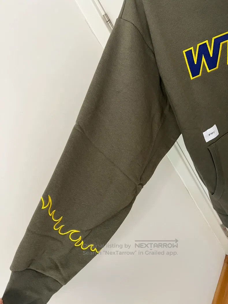 Wtaps Wtaps Flame fleece hoodie Size US M / EU 48-50 / 2 - 9 Thumbnail
