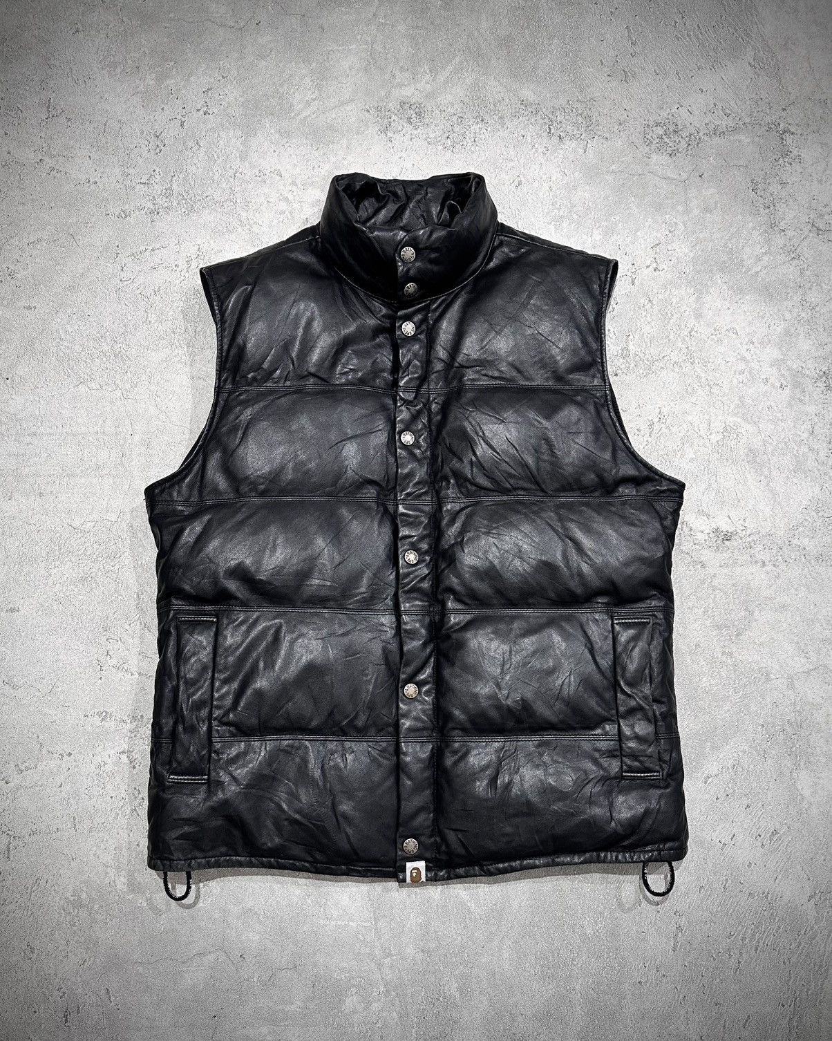 Bape Bape Classic Sheep Skin Down Vest Size US L / EU 52-54 / 3 - 1 Thumbnail