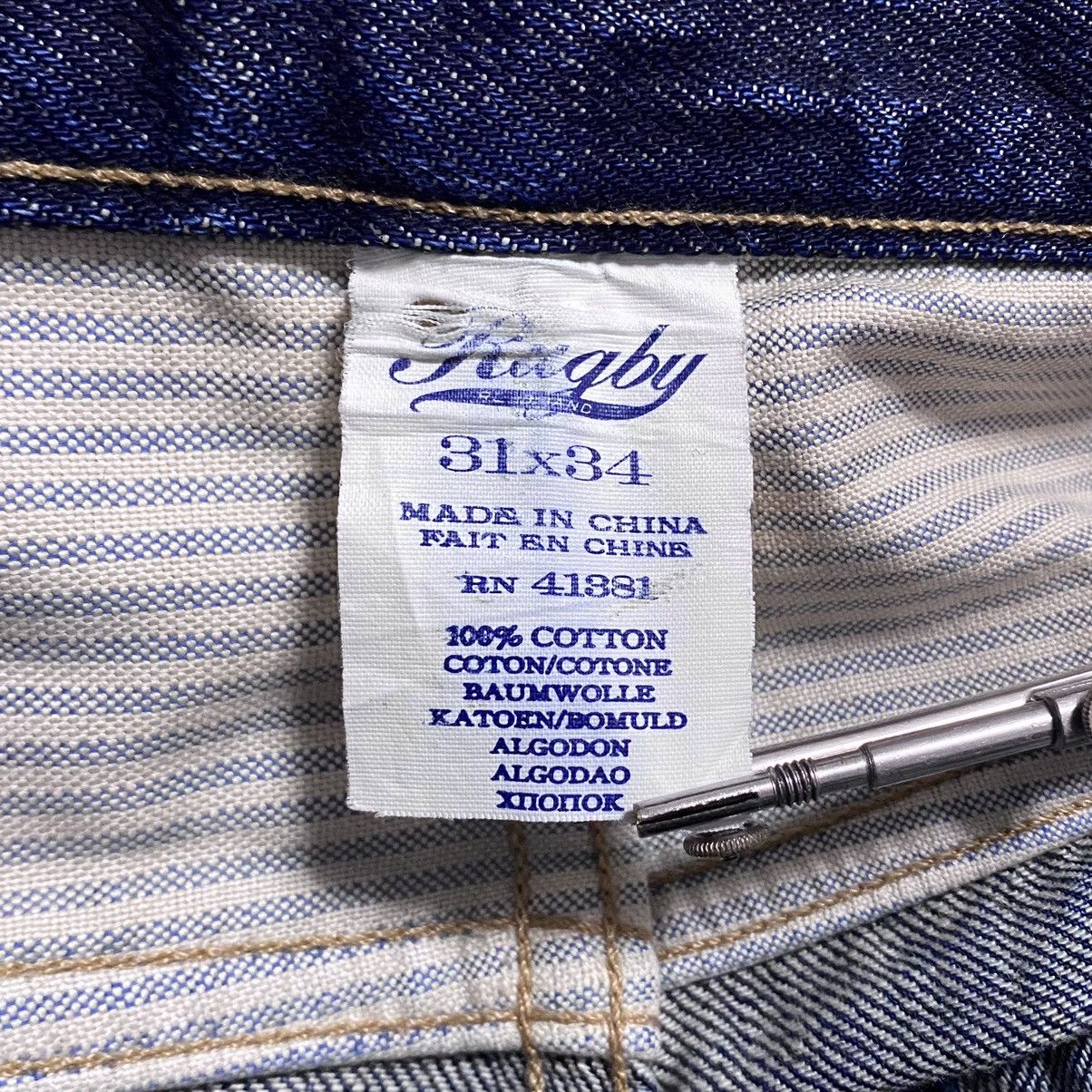 Rugby Ralph Lauren Rugby Ralph Lauren Faded Patchwork Stitched Jeans Denim Size US 31 - 18 Thumbnail
