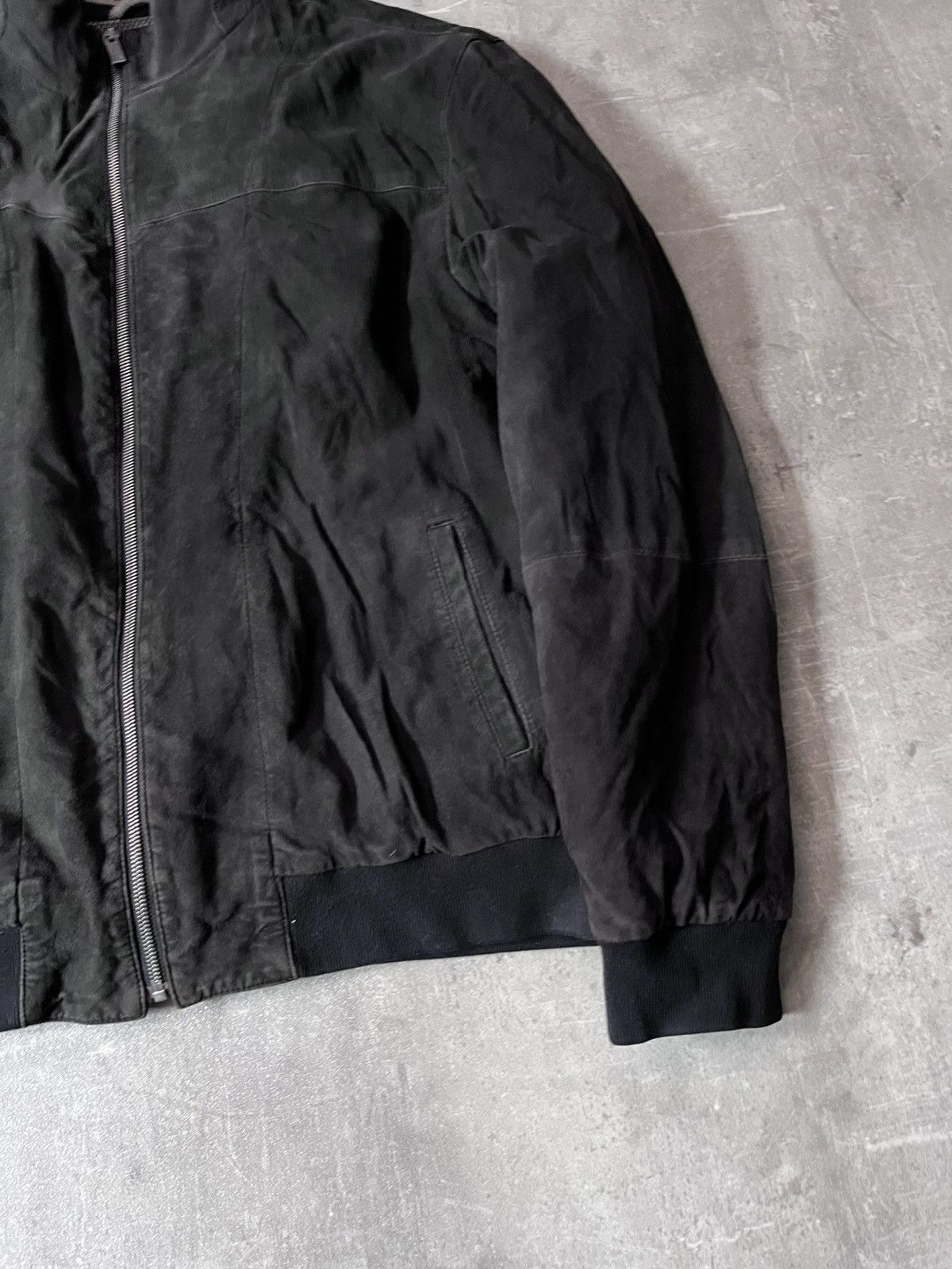 Ermenegildo Zegna Ermenegildo Zegna sude leather jacket Zegna Sport Size US XXL / EU 58 / 5 - 4 Thumbnail