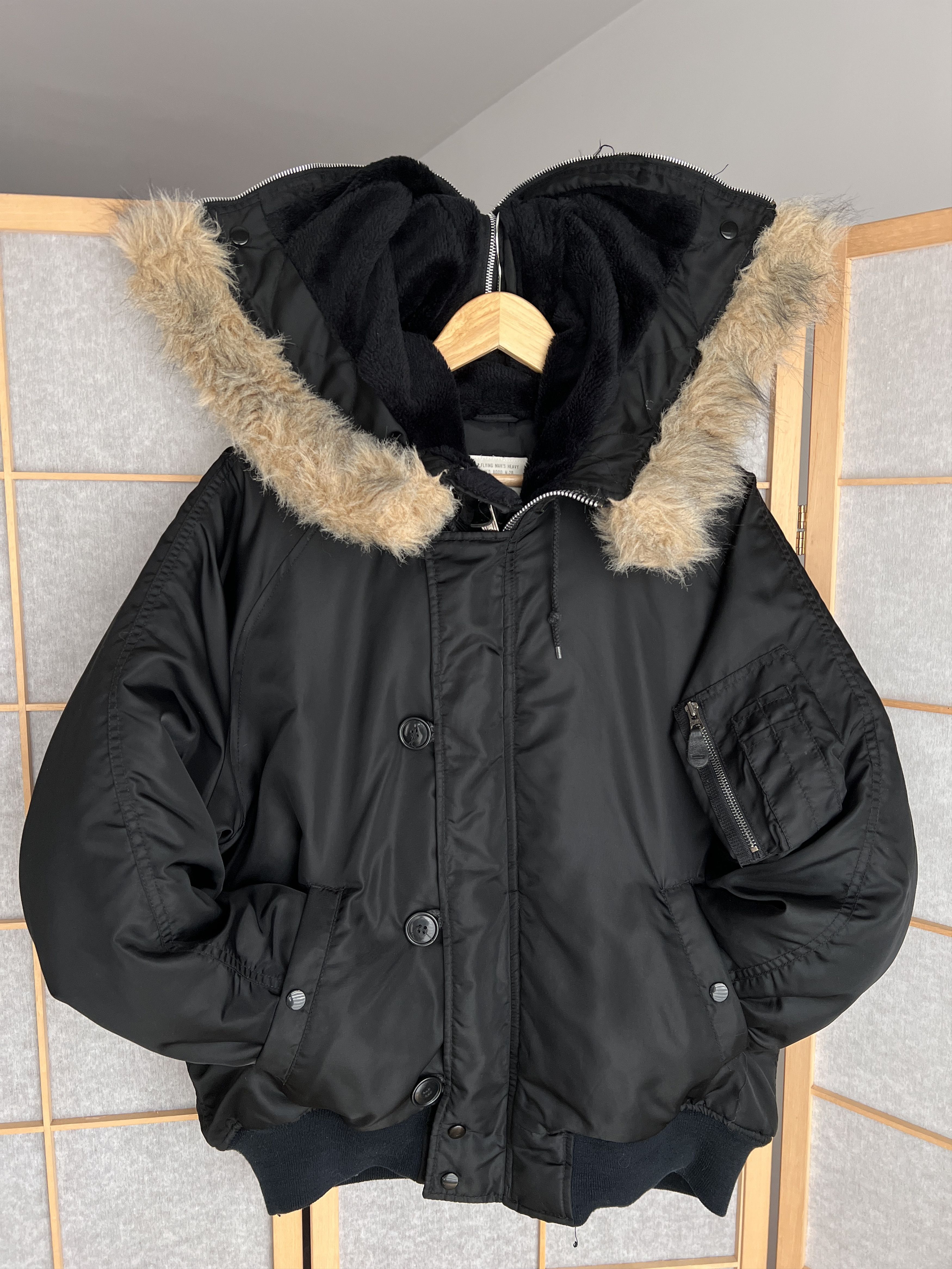 Hysteric Glamour Hysteric Glamour N2B Fur Bomber Jacket
