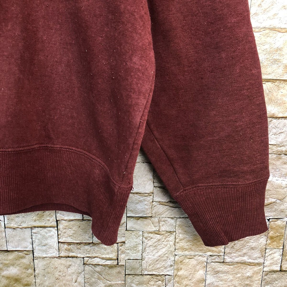 Japanese Brand × Vintage Oblo Design Maroon Sweatshirt #A424 Size US L / EU 52-54 / 3 - 8 Thumbnail