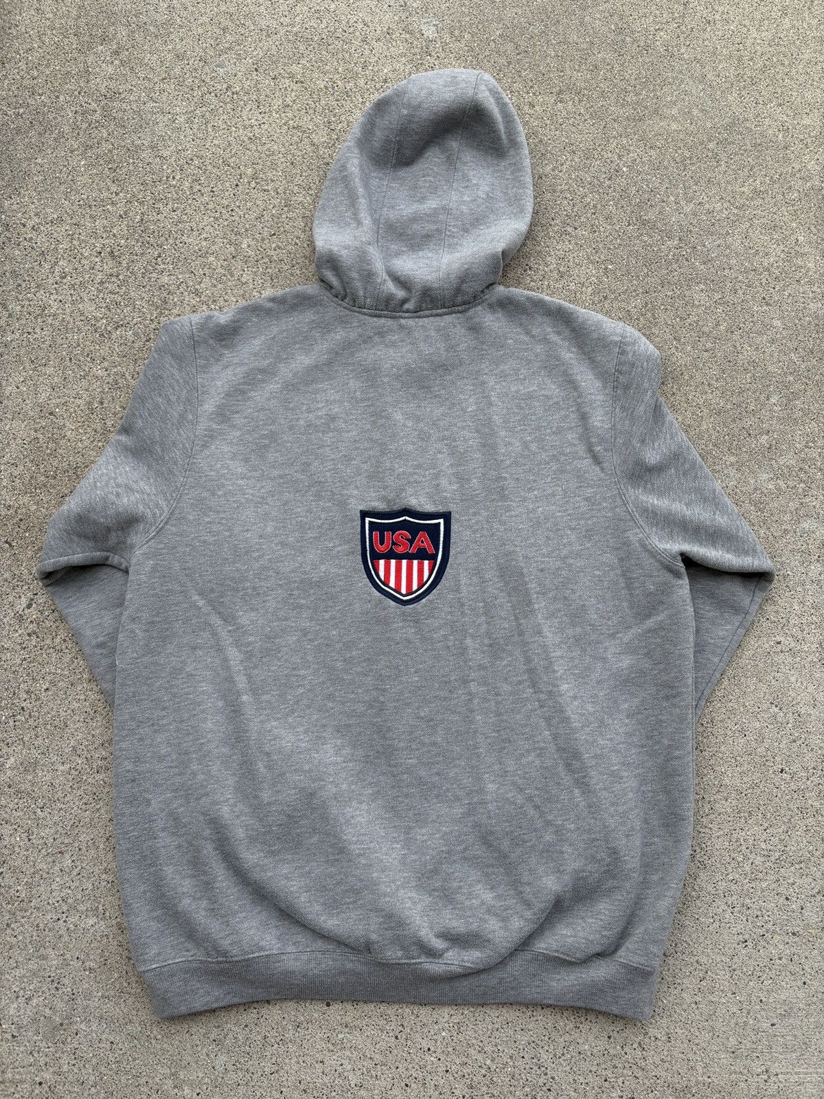 Vintage Rare 1990s United States Soccer Fed. Pullover Hoodie Size XL Size US XL / EU 56 / 4 - 2 Thumbnail