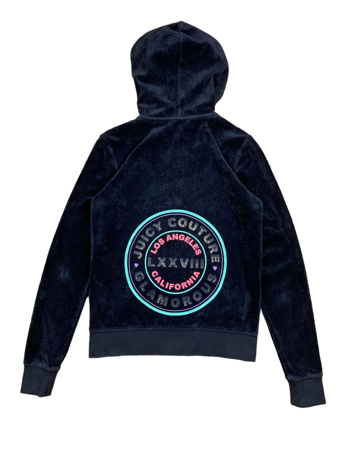Juicy Couture Juicy Couture Jeans Vintage Juicy Couture Black Label Velour Tracksuit Zip Up Hoodie Grailed