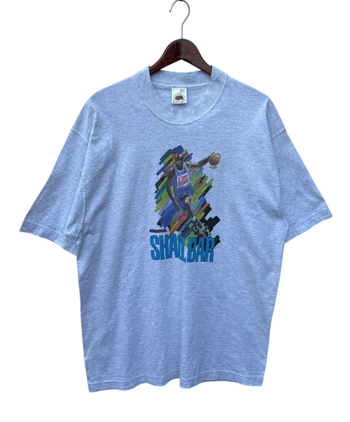 NBA Vintage Nutrilite SHAQ Bar Shaquille NBA Tshirt USA Size US L / EU 52-54 / 3 - 1 Thumbnail