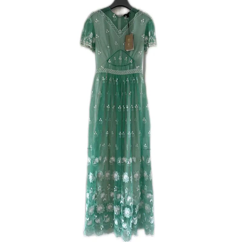slim fit dress slacks Burberry Olive Green Lace Sleeveless Mini Dress Size 4 – Mine & Yours