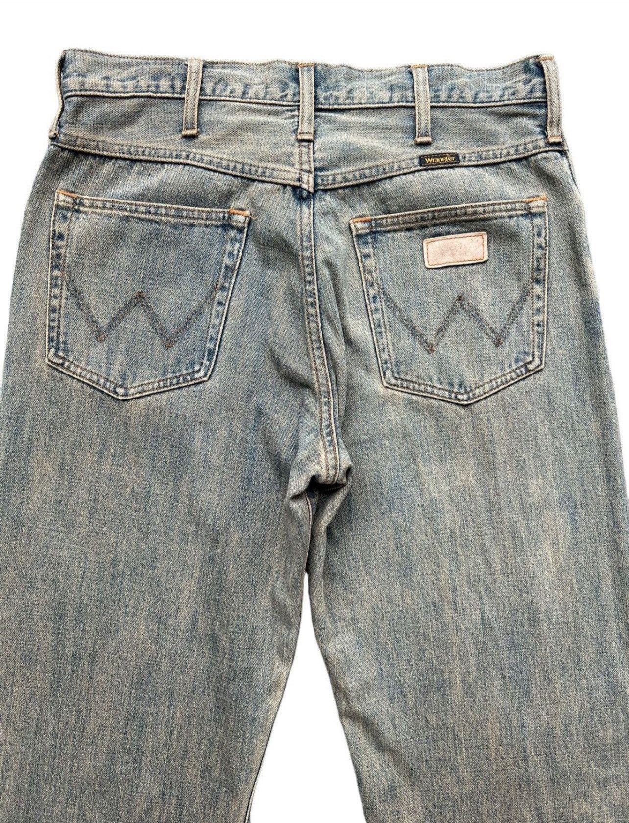 Wrangler Vintage Wrangler Distressed Mudwash Denim Jeans 32x33 Size US 32 / EU 48 - 4 Thumbnail