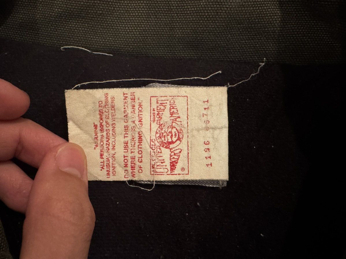 Carhartt Vintage USA Made Carhartt Green Duck Canvas workwear Jacket Size US XL / EU 56 / 4 - 5 Thumbnail