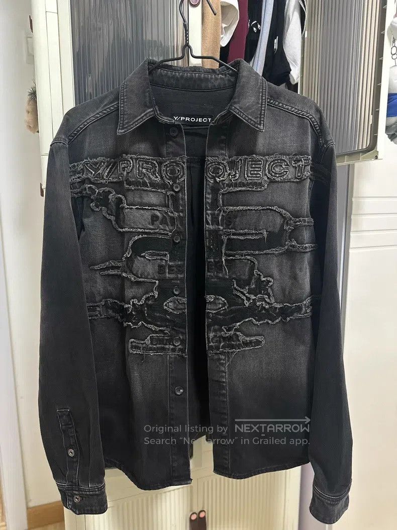 Y/Project Y/Project Size S Embroidered denim jacket Size US S / EU 44-46 / 1 - 4 Thumbnail