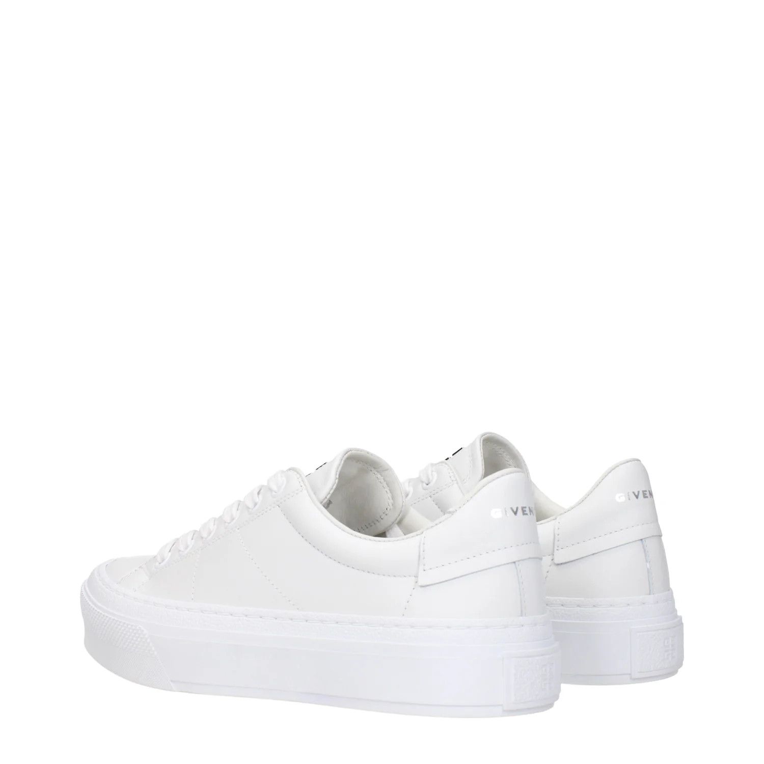 Givenchy ob1o1e1124 Leather Low-Top Sneakers in White Size US 5.5 / IT 35.5 - 4 Thumbnail