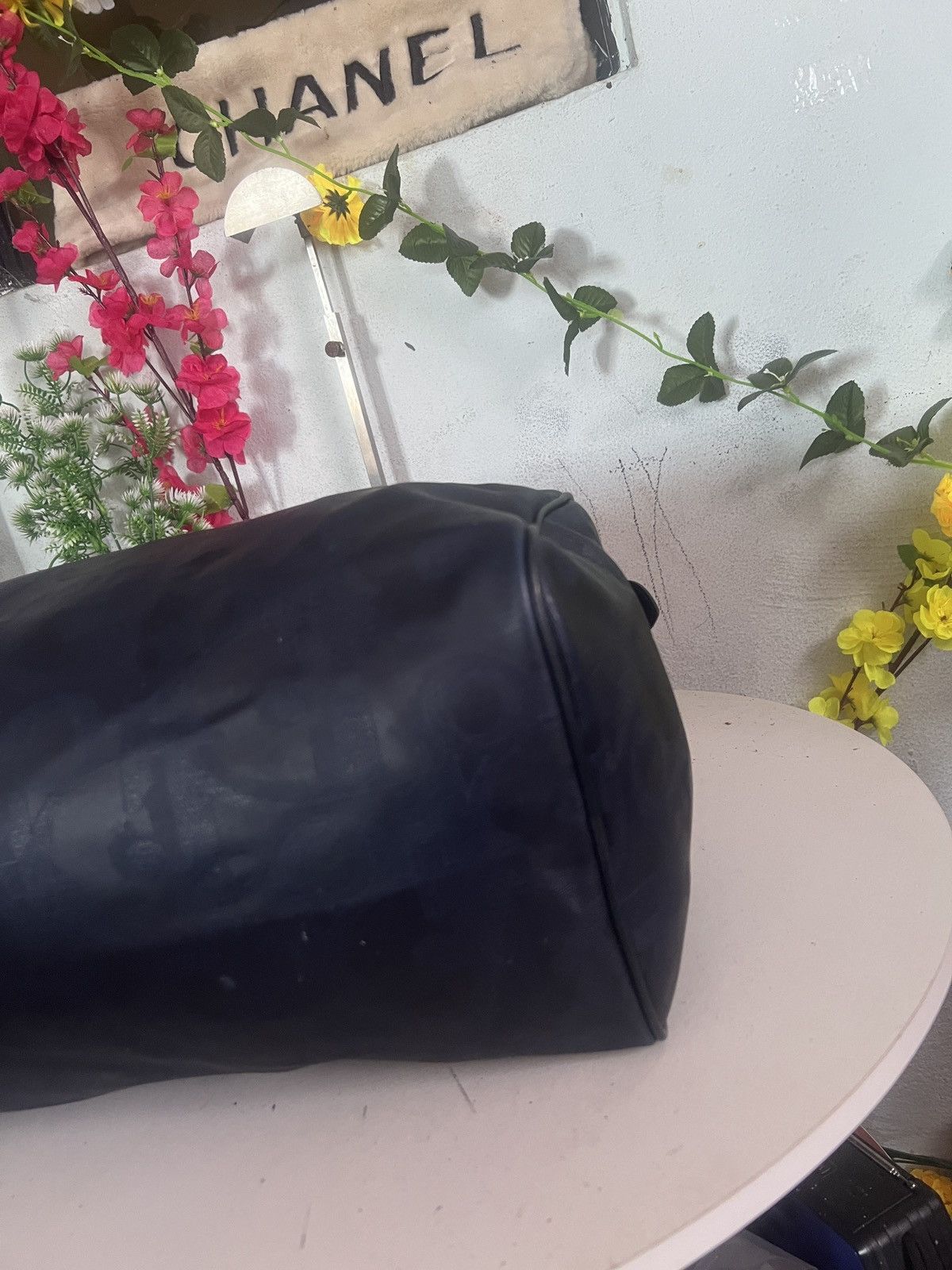 Christian Dior Monsieur × Vintage Vintage Christian Dior Boston Navy Blue Size ONE SIZE - 20 Thumbnail