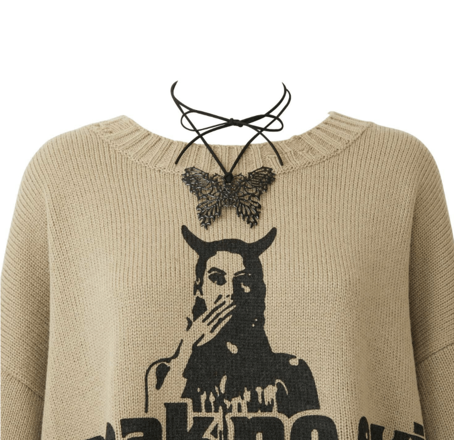 Hysteric Glamour Hysteric Glamour Skull butterfly choker Size ONE SIZE - 5 Thumbnail