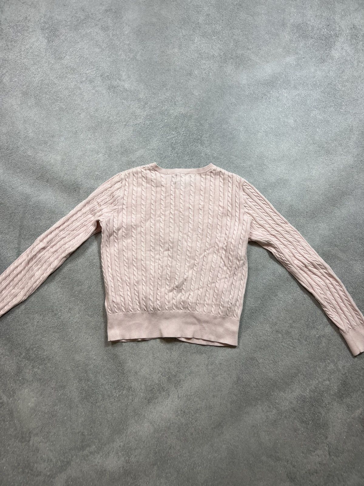 Polo Ralph Lauren 🩷Vintage Y2K PINK POLO Ralph Lauren women sweater Size XS / US 0-2 / IT 36-38 - 7 Thumbnail