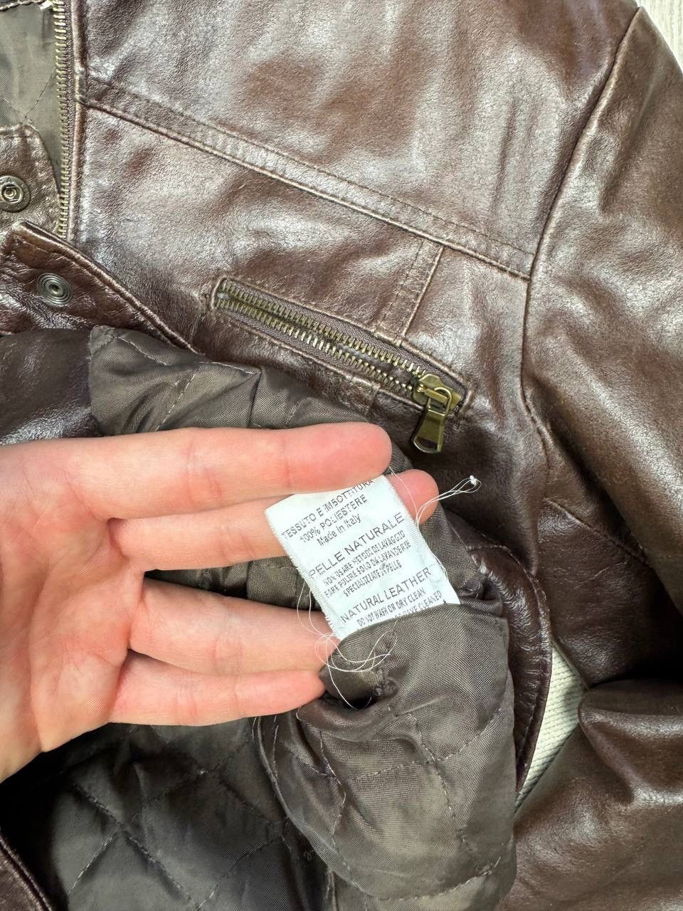 Vintage Vintage Avantgarde IfSixWasNine Style Rare Leather Jacket Size S / US 4 / IT 40 - 6 Thumbnail