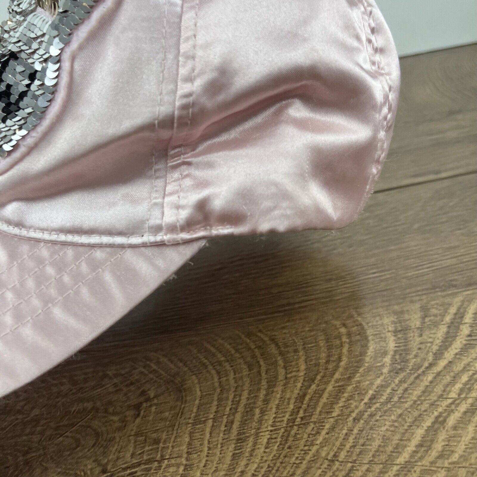 Other Cat Face Hat Glitter Hat Pink Cap Adjustable Pink Adult Size Size ONE SIZE - 7 Thumbnail