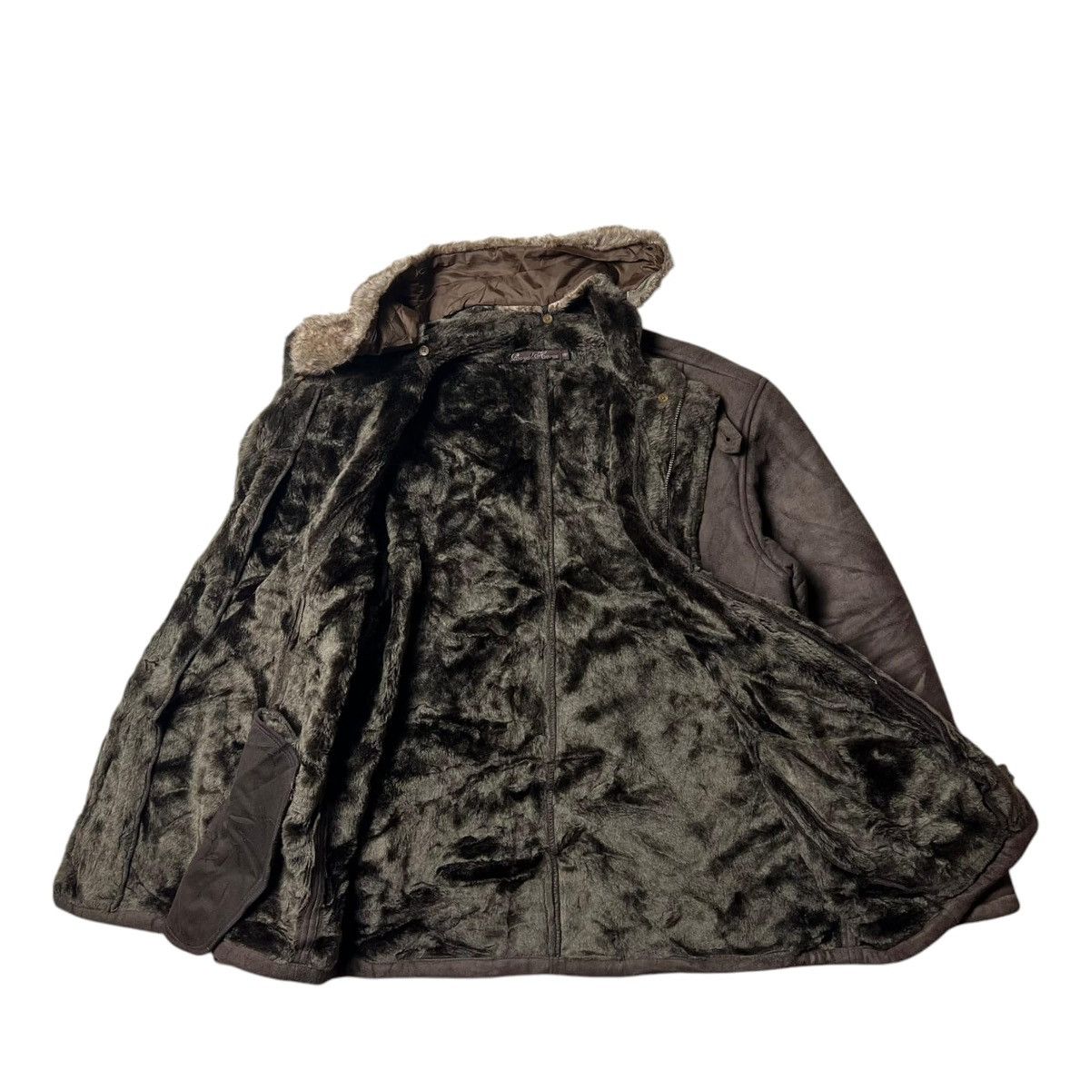 Japanese Brand Royal Harex Fur Suede G.O.A Kmrii Lgb Style Jacket Size US M / EU 48-50 / 2 - 5 Thumbnail
