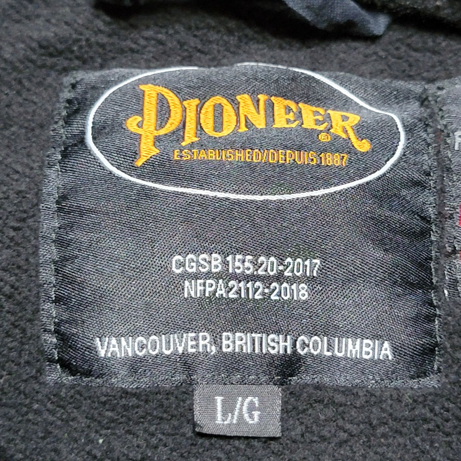 Other Pioneer Flame Guard Fire Retardant Unisex Jacket -Size Large Size US L / EU 52-54 / 3 - 6 Thumbnail