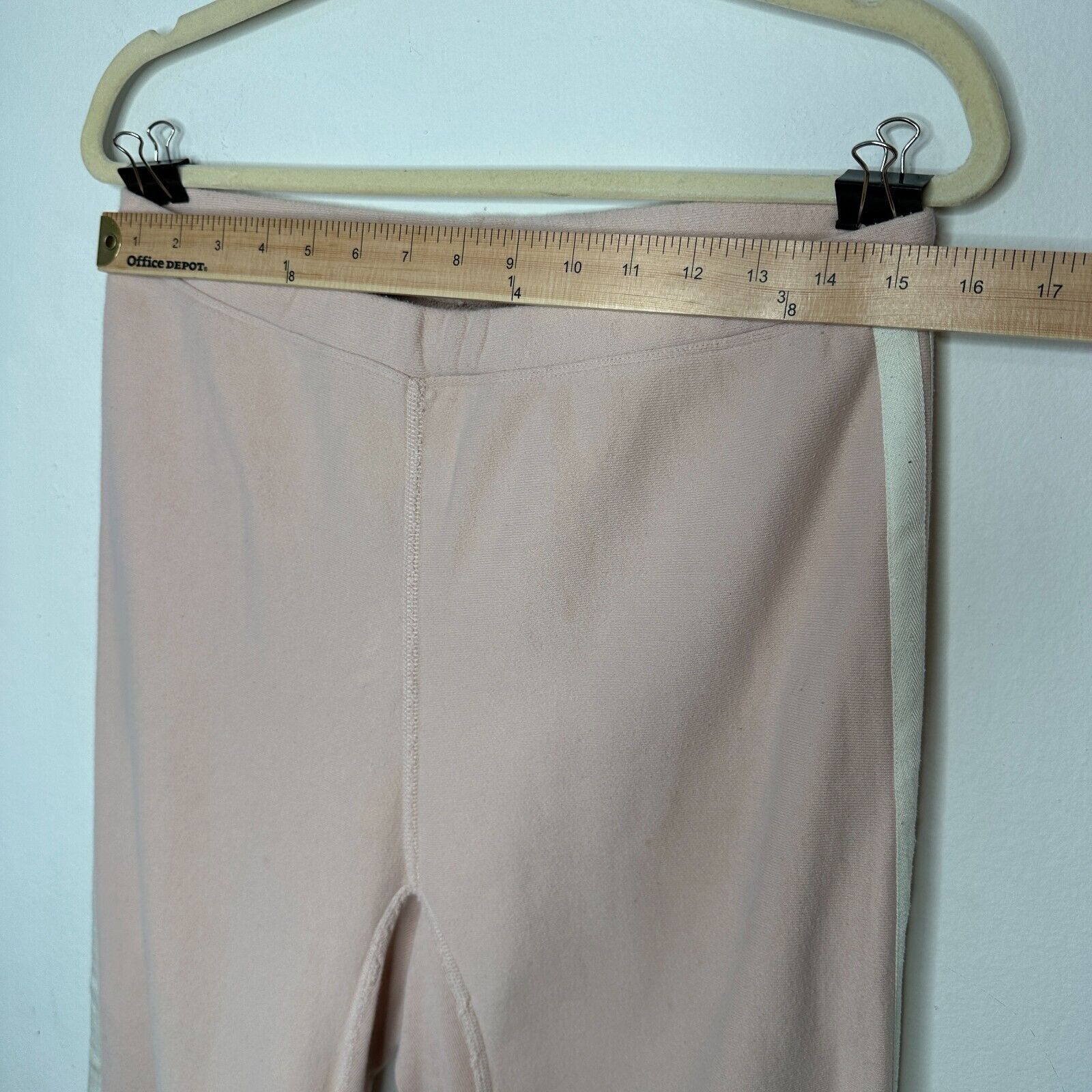 Pink Light Pink Drawstring High Waist Jogger White Side Stripe M Size 30" / US 8 / IT 44 - 7 Thumbnail