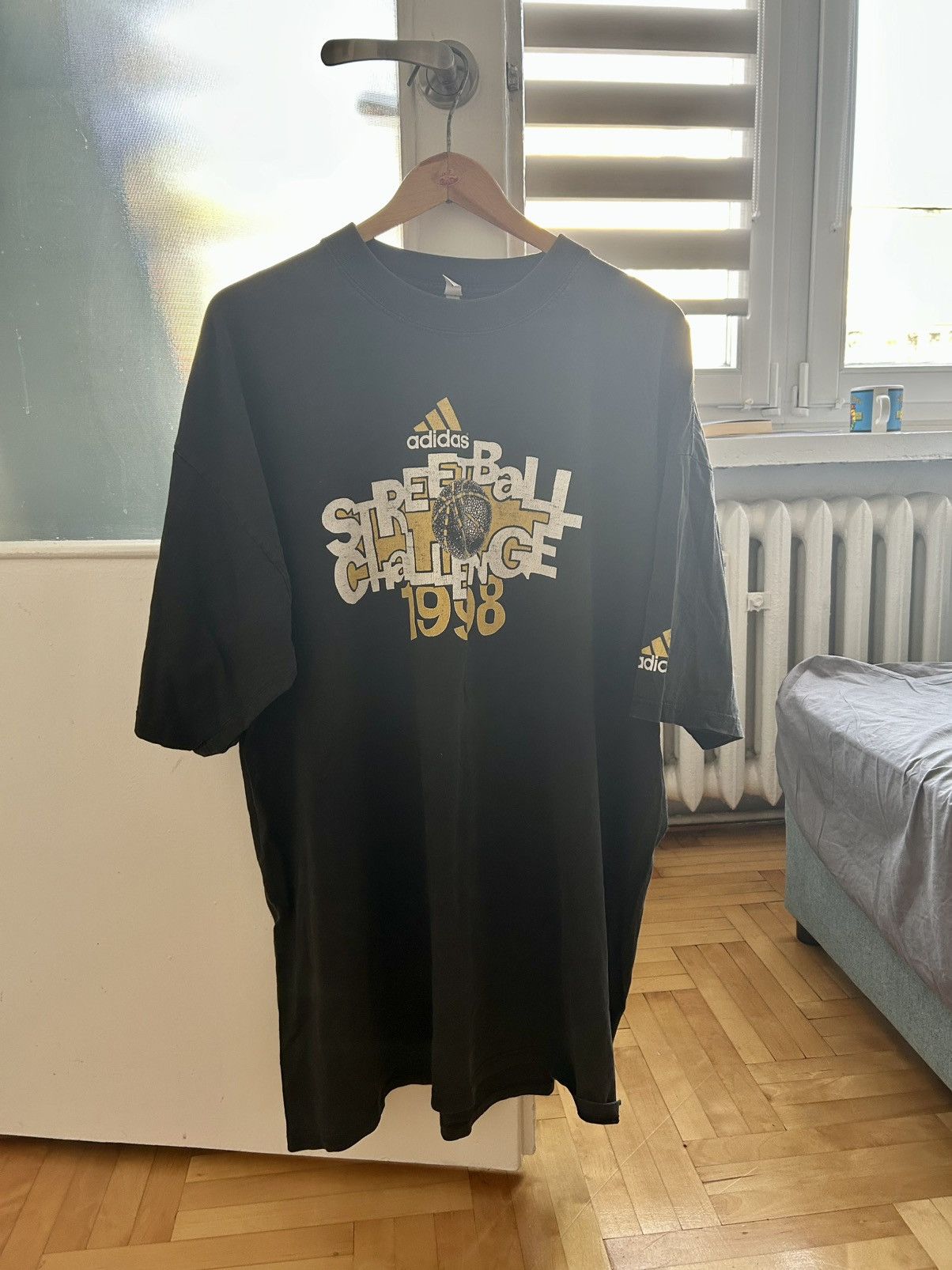 Adidas Vintage Adidas Streetball Challenge 1998 Faded Tee XXL Size US XXL / EU 58 / 5 - 7 Thumbnail