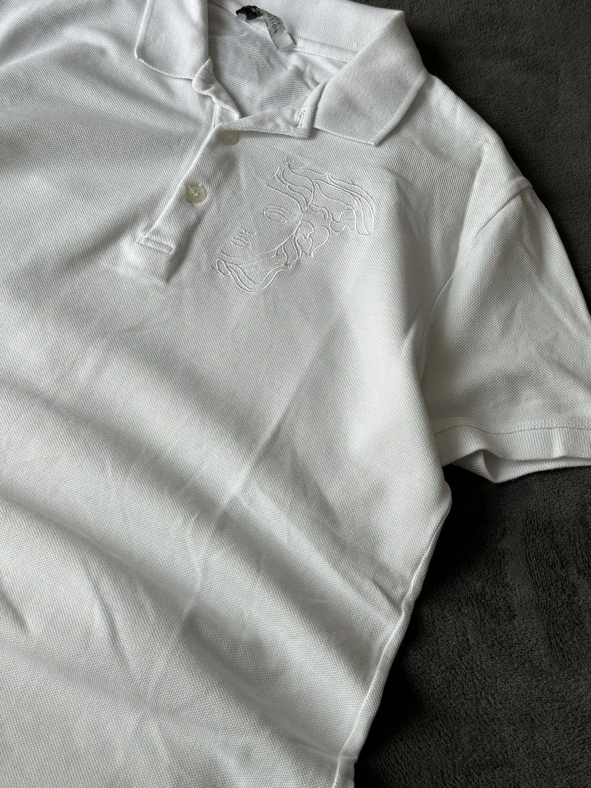 Versace Versace Polo Medusa Logo Premium Tee Size US S / EU 44-46 / 1 - 3 Thumbnail