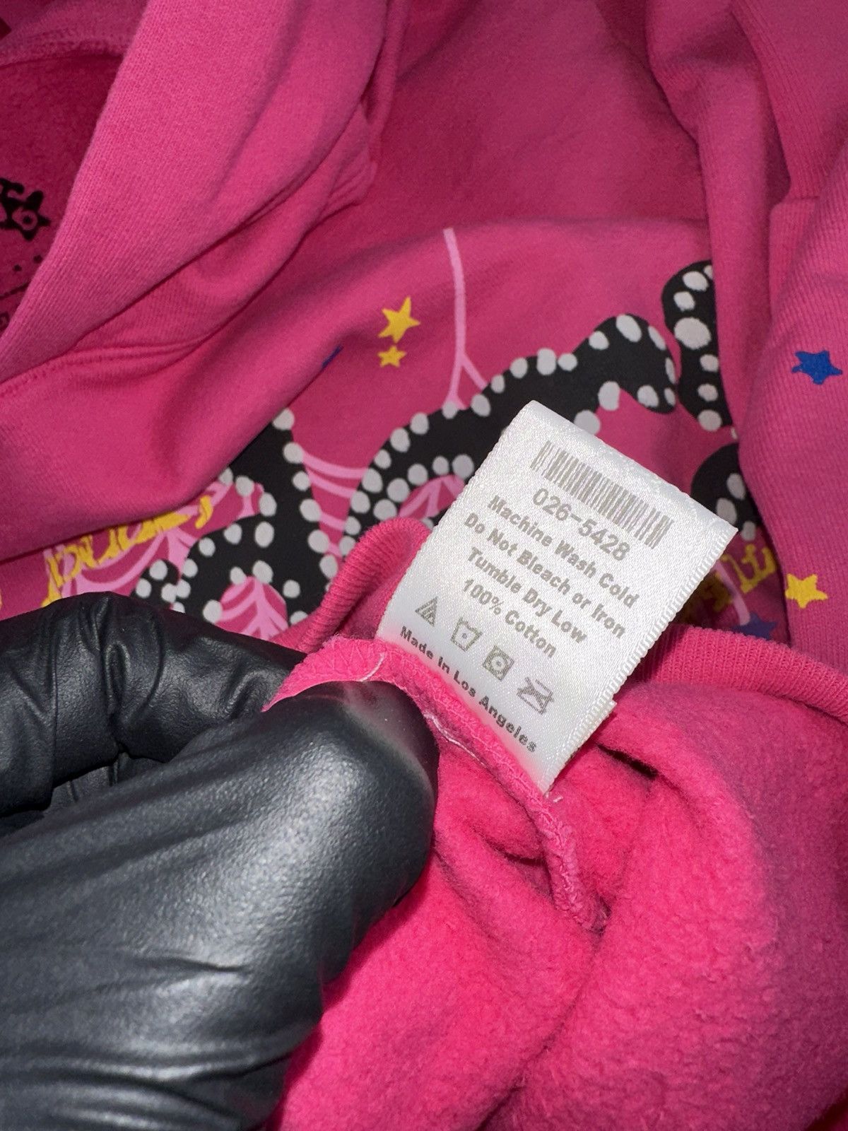 Sp5der Sp5der P*nk V2 Hoodie Size US S / EU 44-46 / 1 - 6 Thumbnail