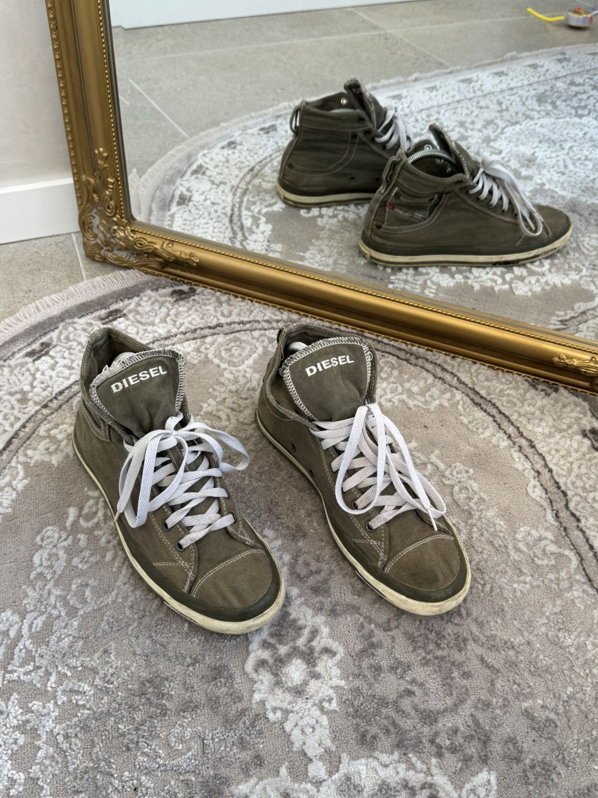 希少　00s archive diesel sneaker Diesel Archive Diesel Vintage AvantGarde Rare Sneakers Shoes | Grailed