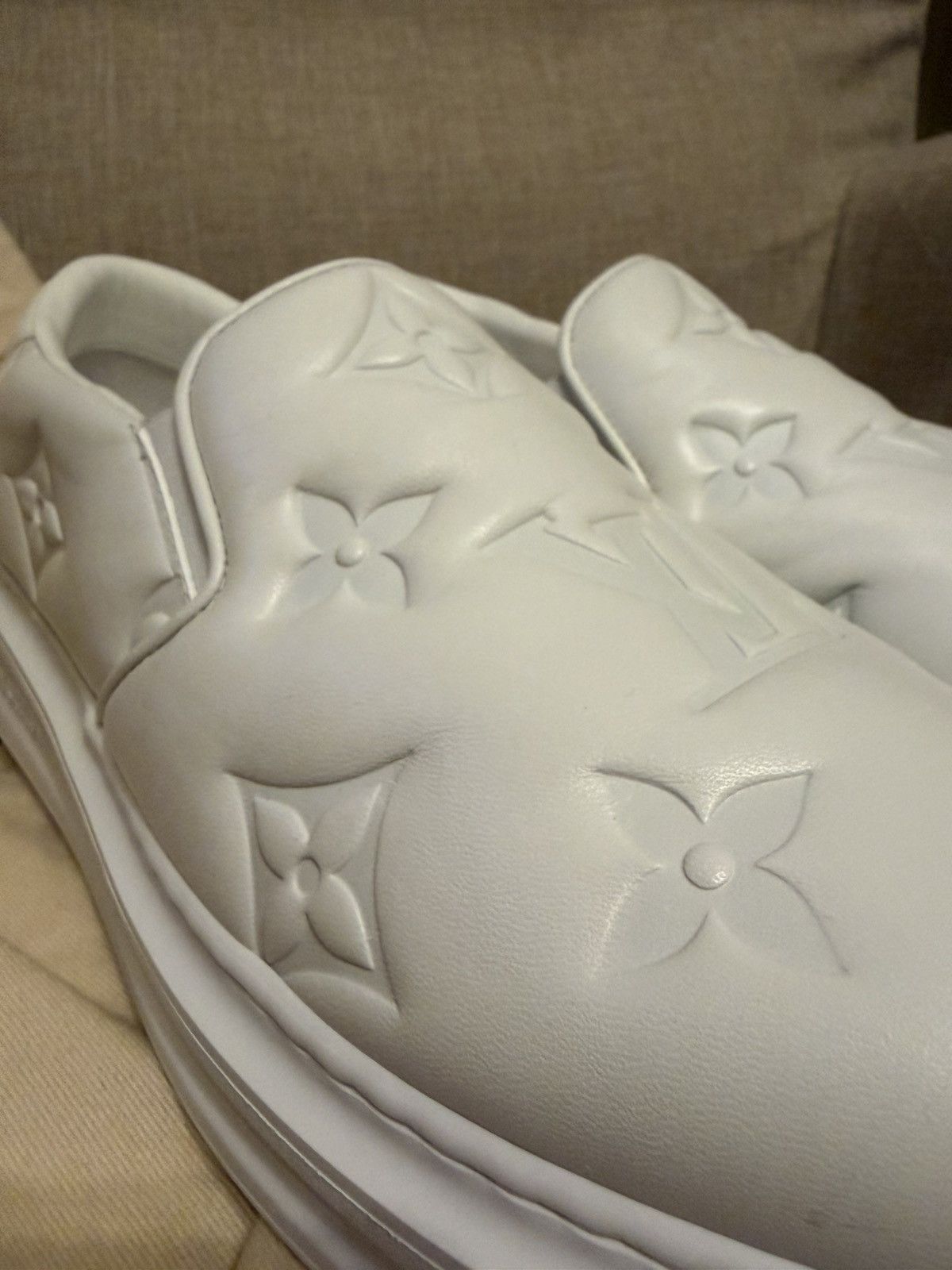 Louis Vuitton Louis Vuitton beverly hills Slip on white Size US 9 / EU 42 - 2 Thumbnail