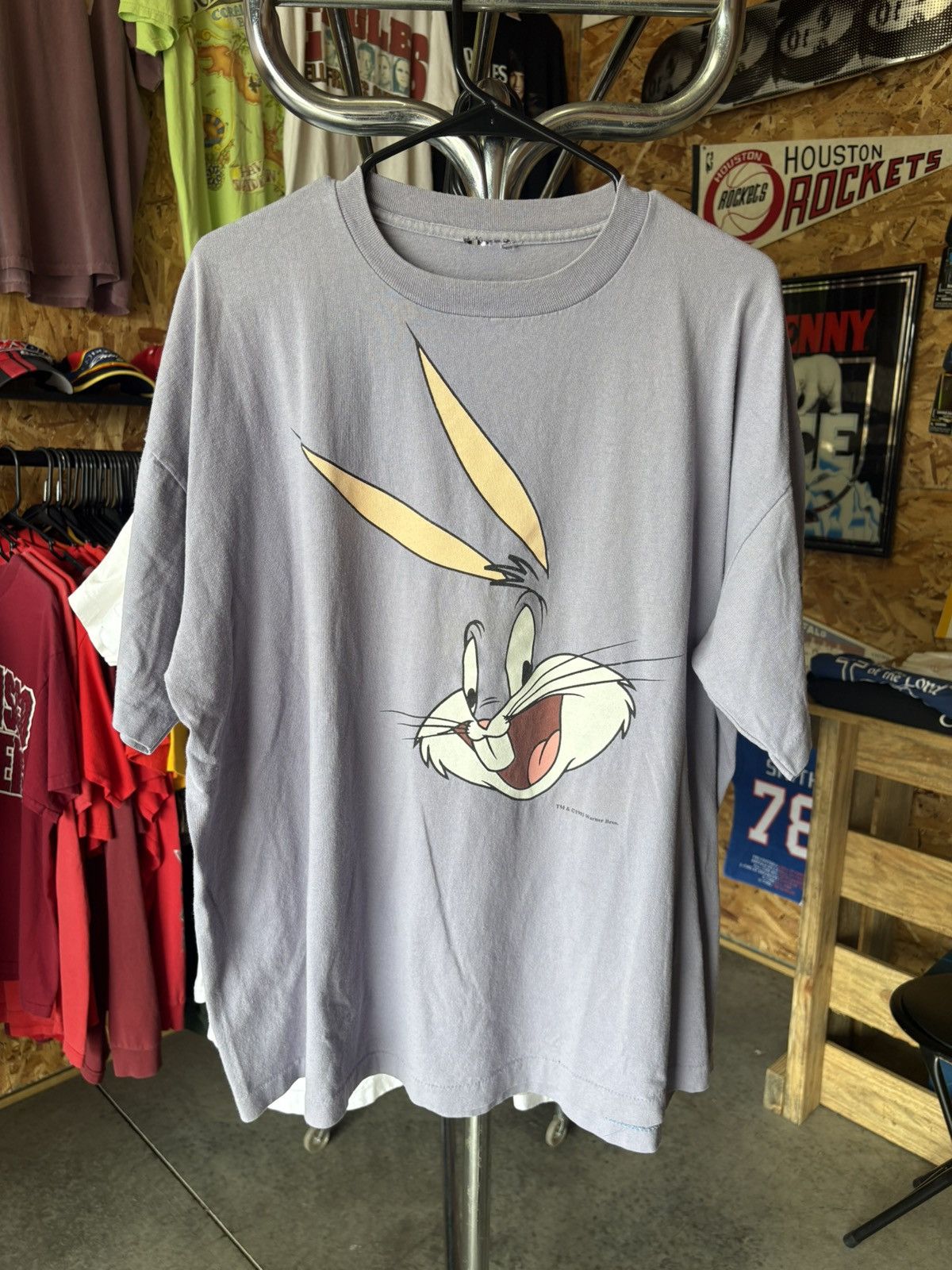 Cartoon Network Vintage 1993 Bugs Bunny Cartoon T-Shirt Size US XXL / EU 58 / 5 - 1 Thumbnail