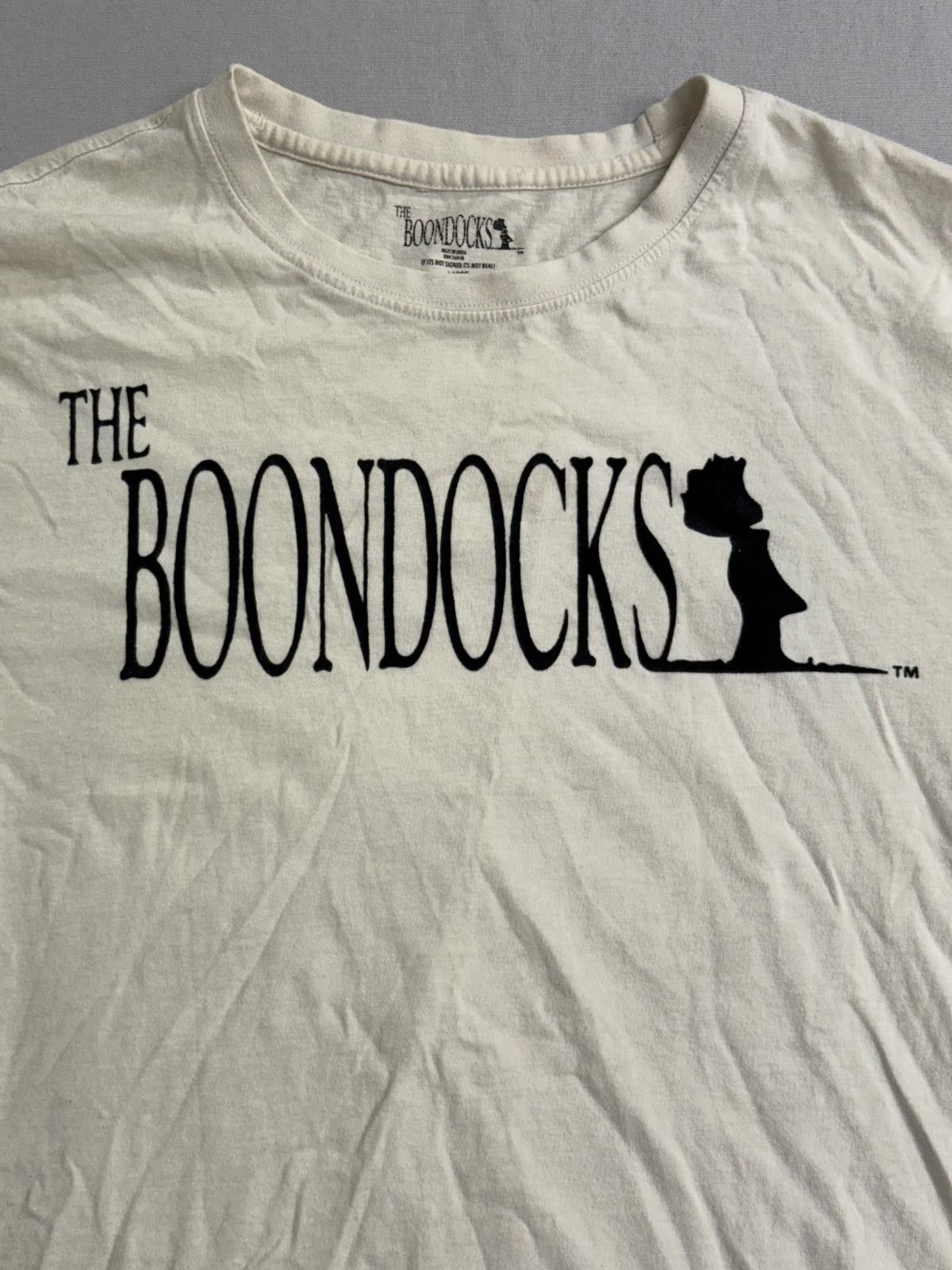 Other TV The Boondocks T-shirt Huey Freeman Wanted Poster- Large Size US L / EU 52-54 / 3 - 6 Thumbnail