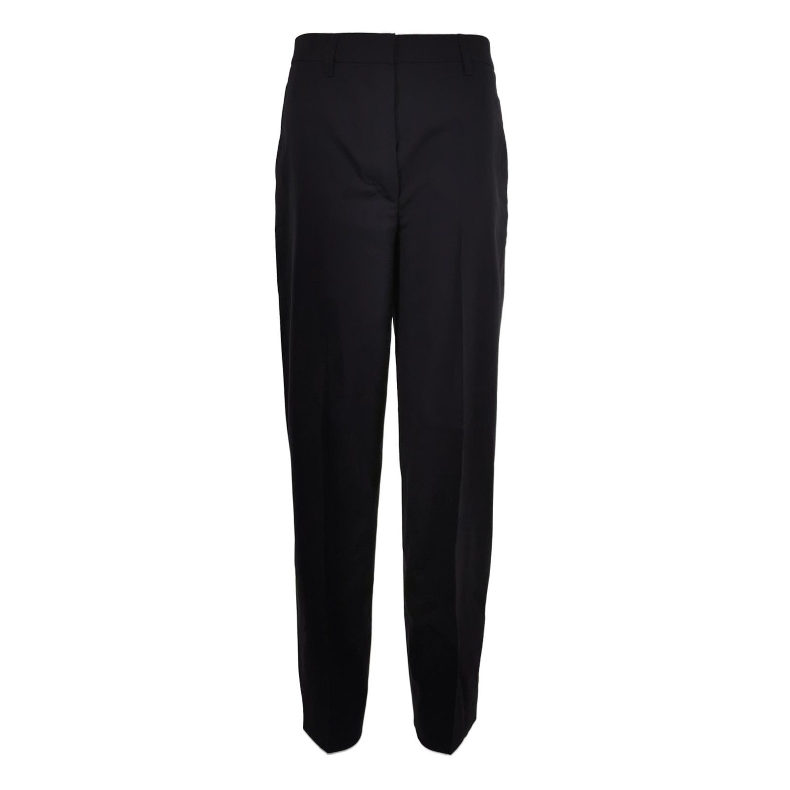 Prada Prada Wool Straight-Leg Trousers in Black 0089 Size 36" / US 14 / IT 50 - 1 Thumbnail